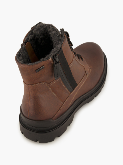 AM Shoe Schnürboots – Braun