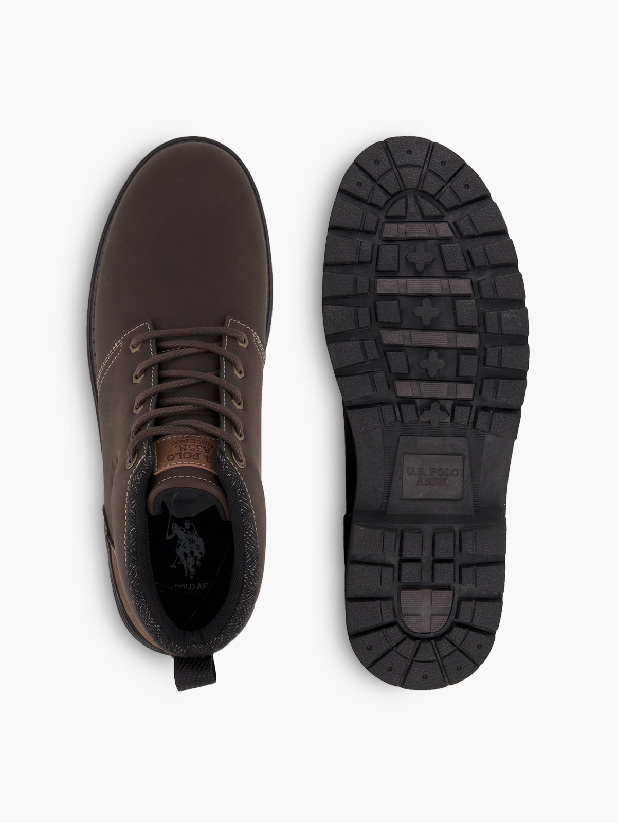U.S. Polo Schnürboots – Braun