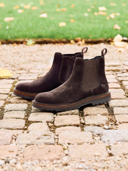 MUSTANG Chelsea Boot – Braun