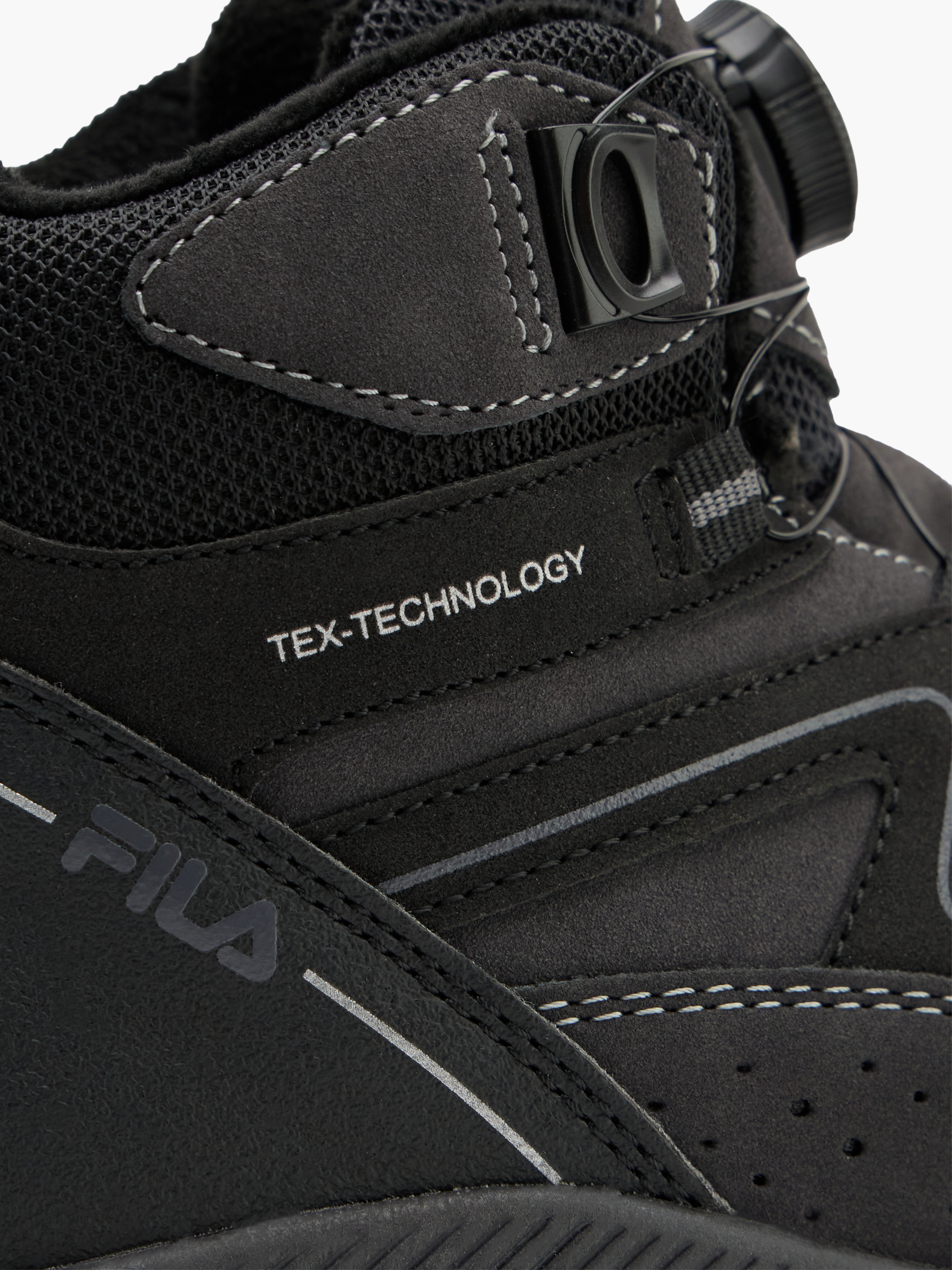 FILA Schnürboots – Schwarz