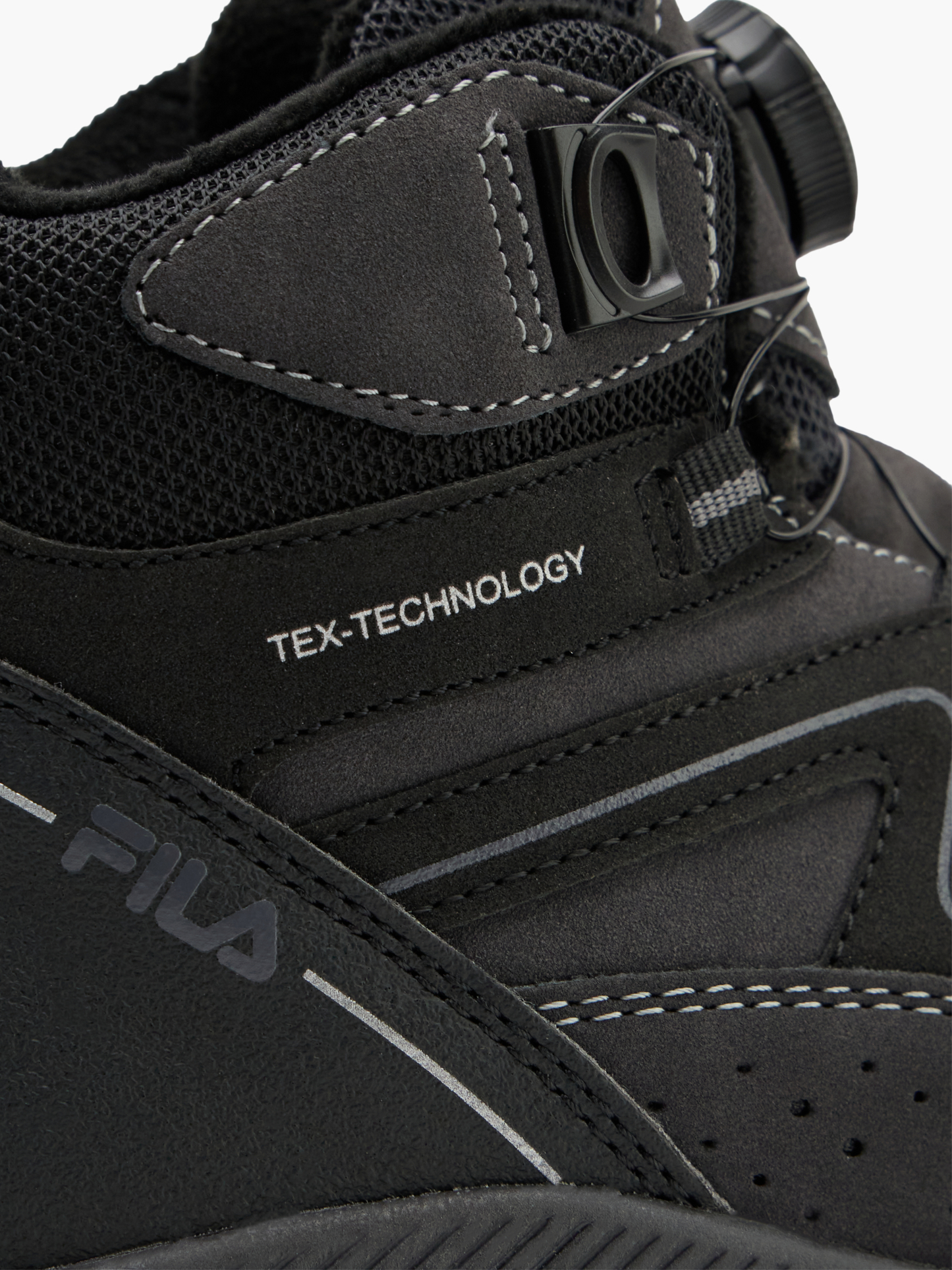 FILA Schnürboots – Schwarz