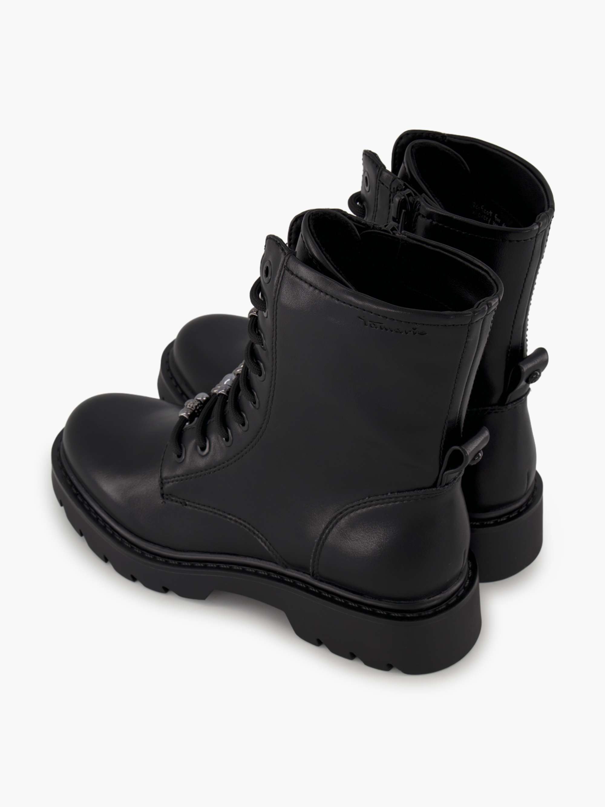 Tamaris Schnürboots – Schwarz – Schwarz