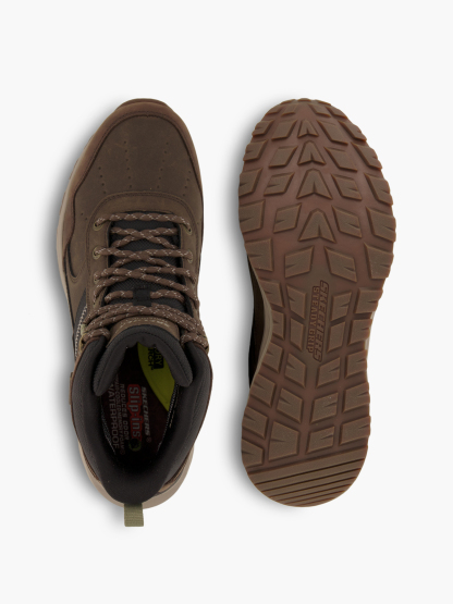Skechers SLADE - CA Schnürboots – Braun