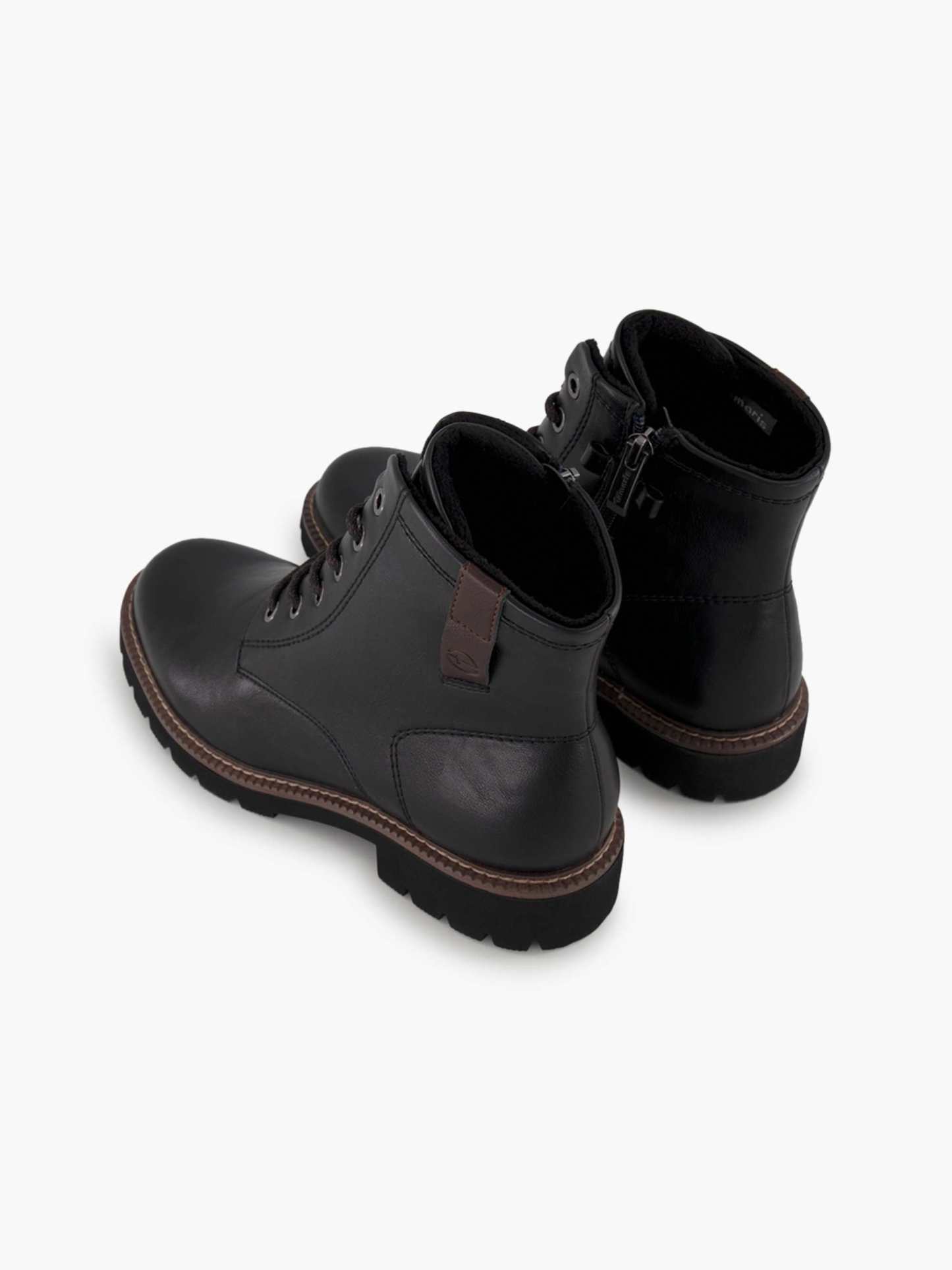 Tamaris Schnürboots – Schwarz – Schwarz