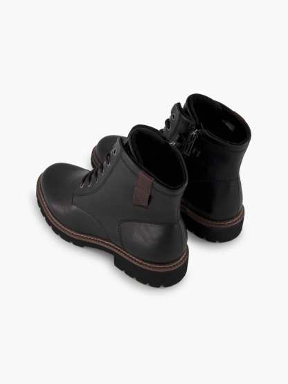 Tamaris Schnürboots – Schwarz – Schwarz