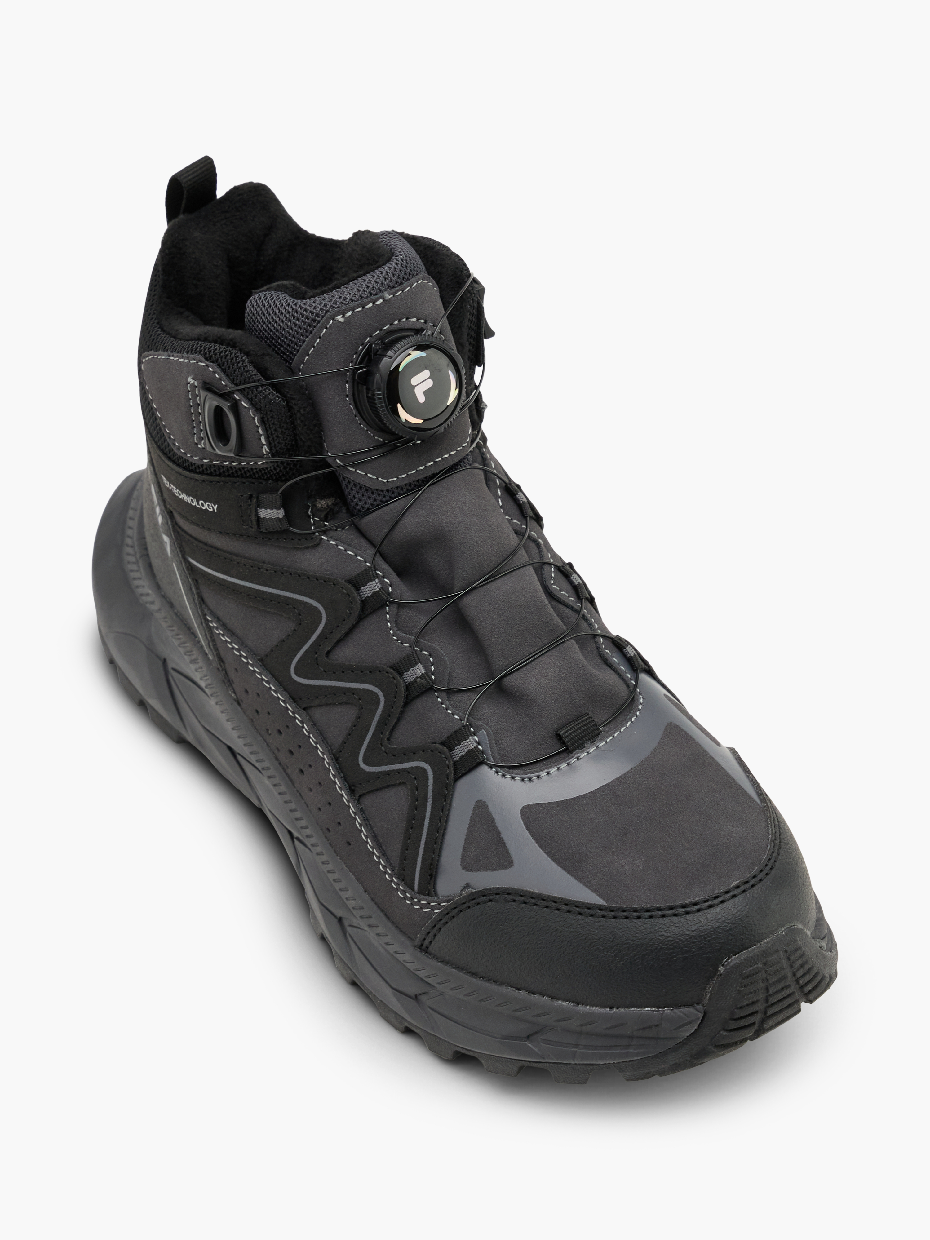 FILA Schnürboots – Schwarz