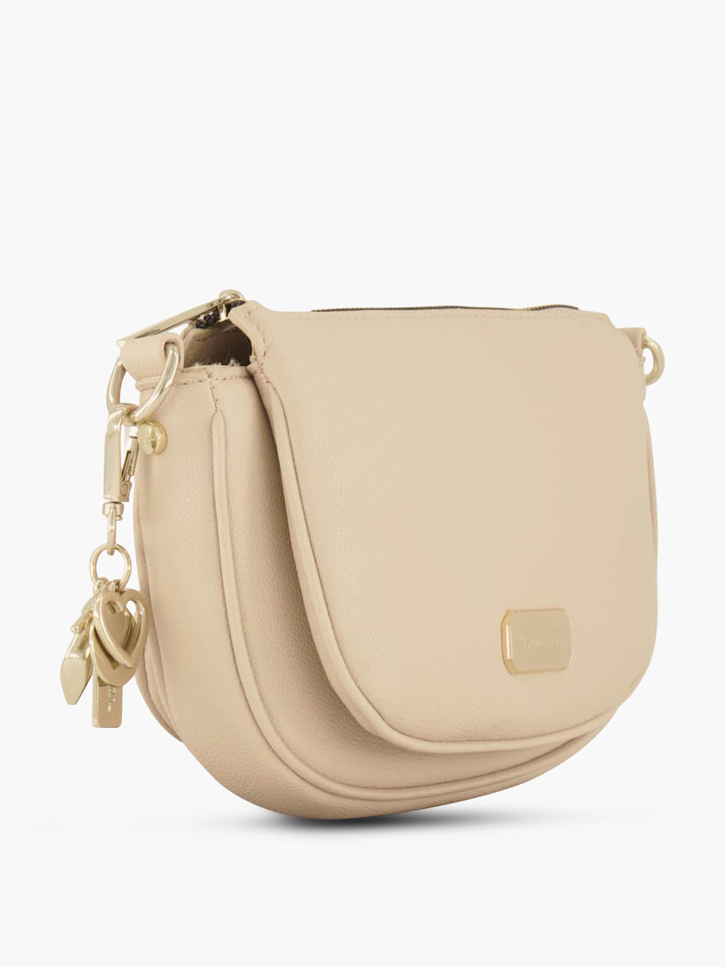 Tamaris Umhängetasche – Schwarz – Beige