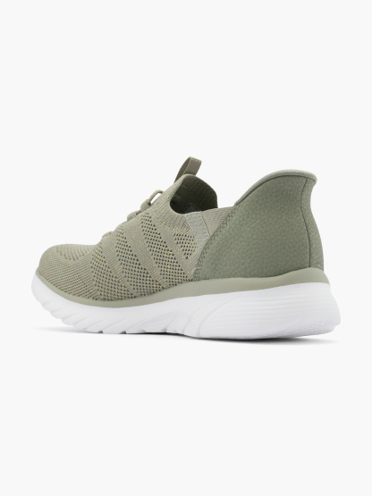 Skechers SWIFT FIT SOLE PROVIDER Slip-Ons – Olive
