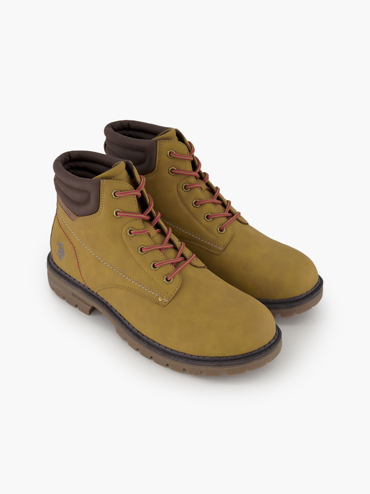 U.S. Polo Schnürboots – Camel
