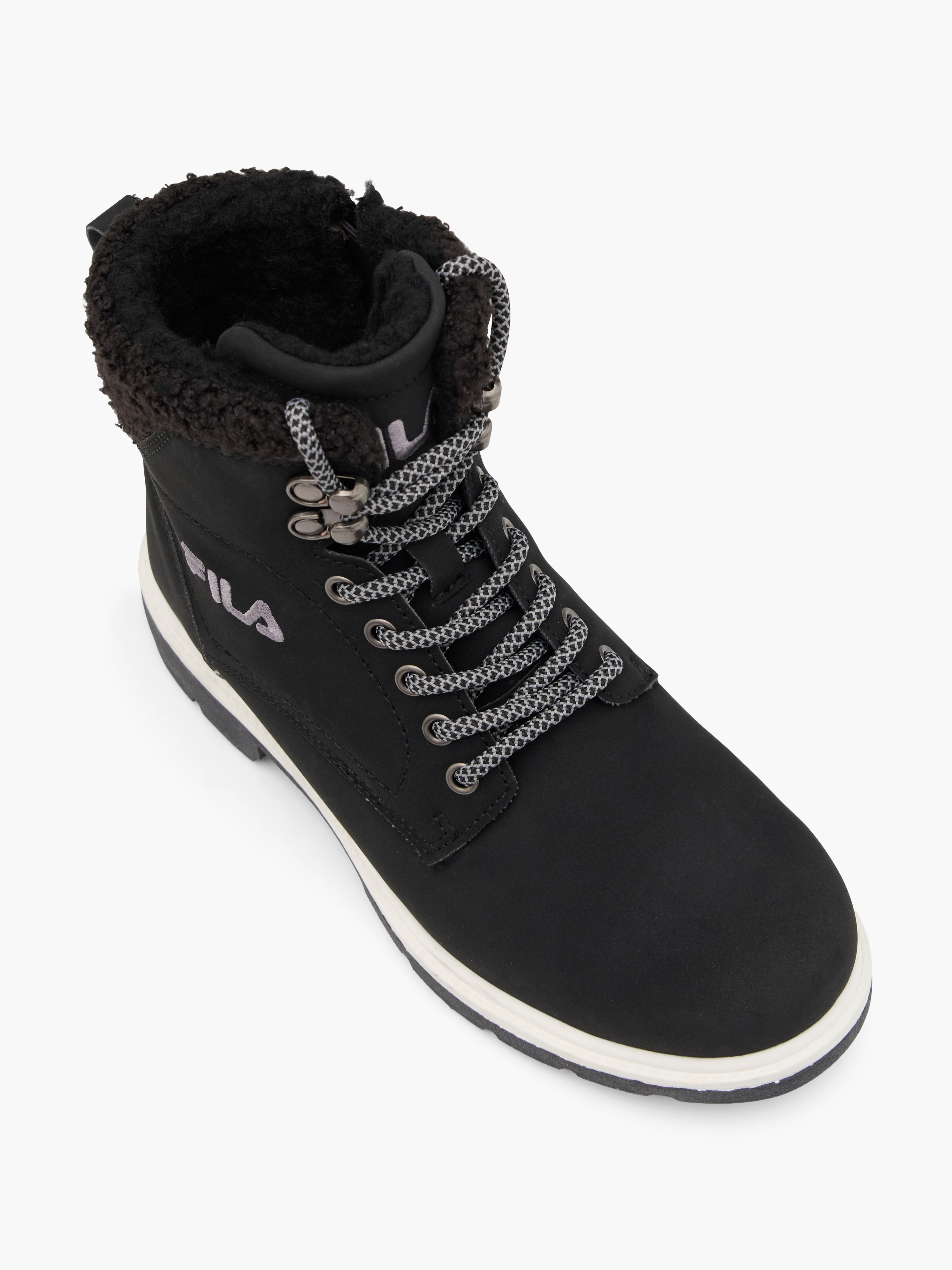 FILA Schnürboots – Schwarz