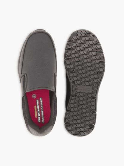 Skechers Slip-Ons – Schwarz