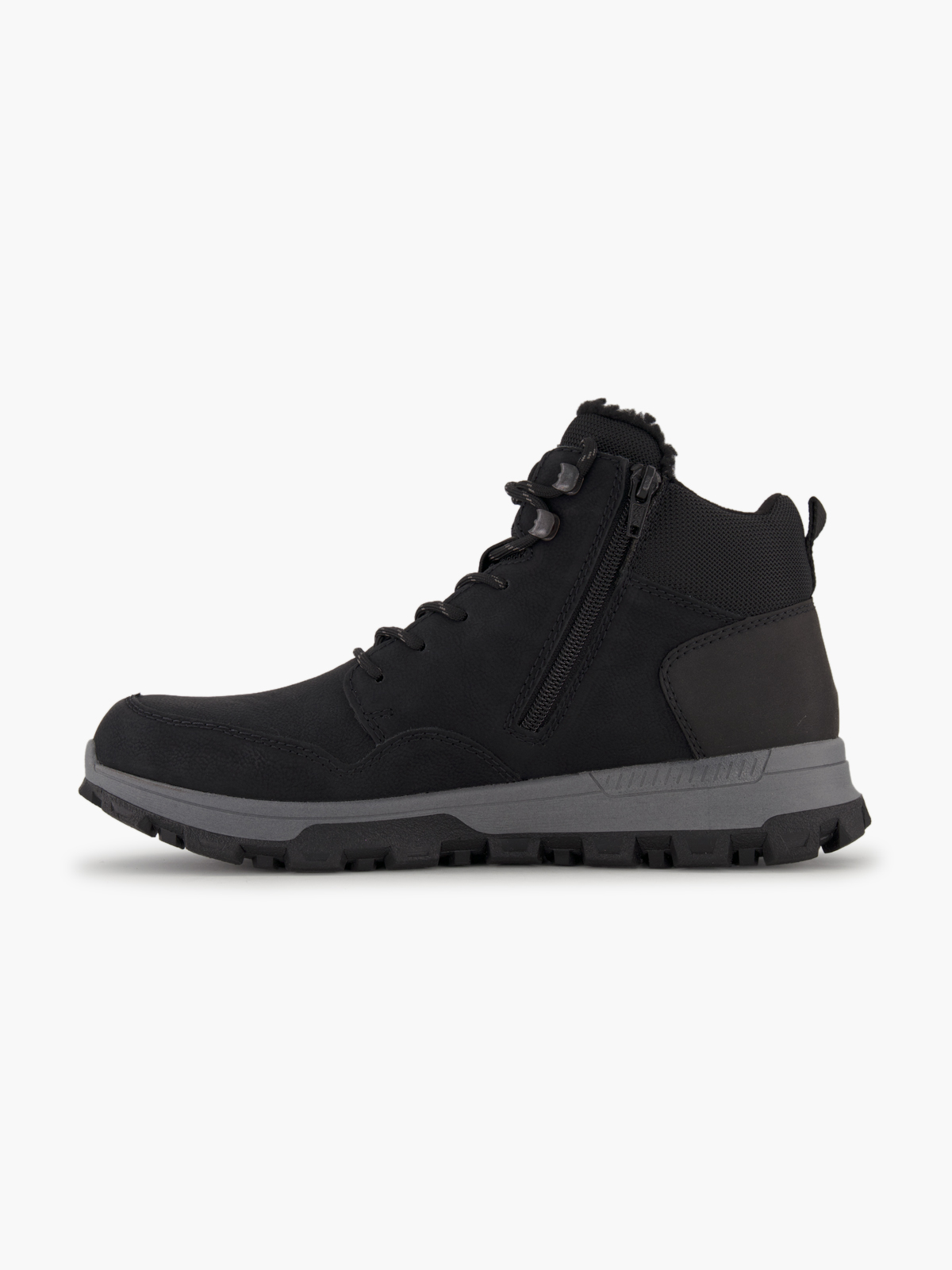 Rieker Schnürboots – Schwarz