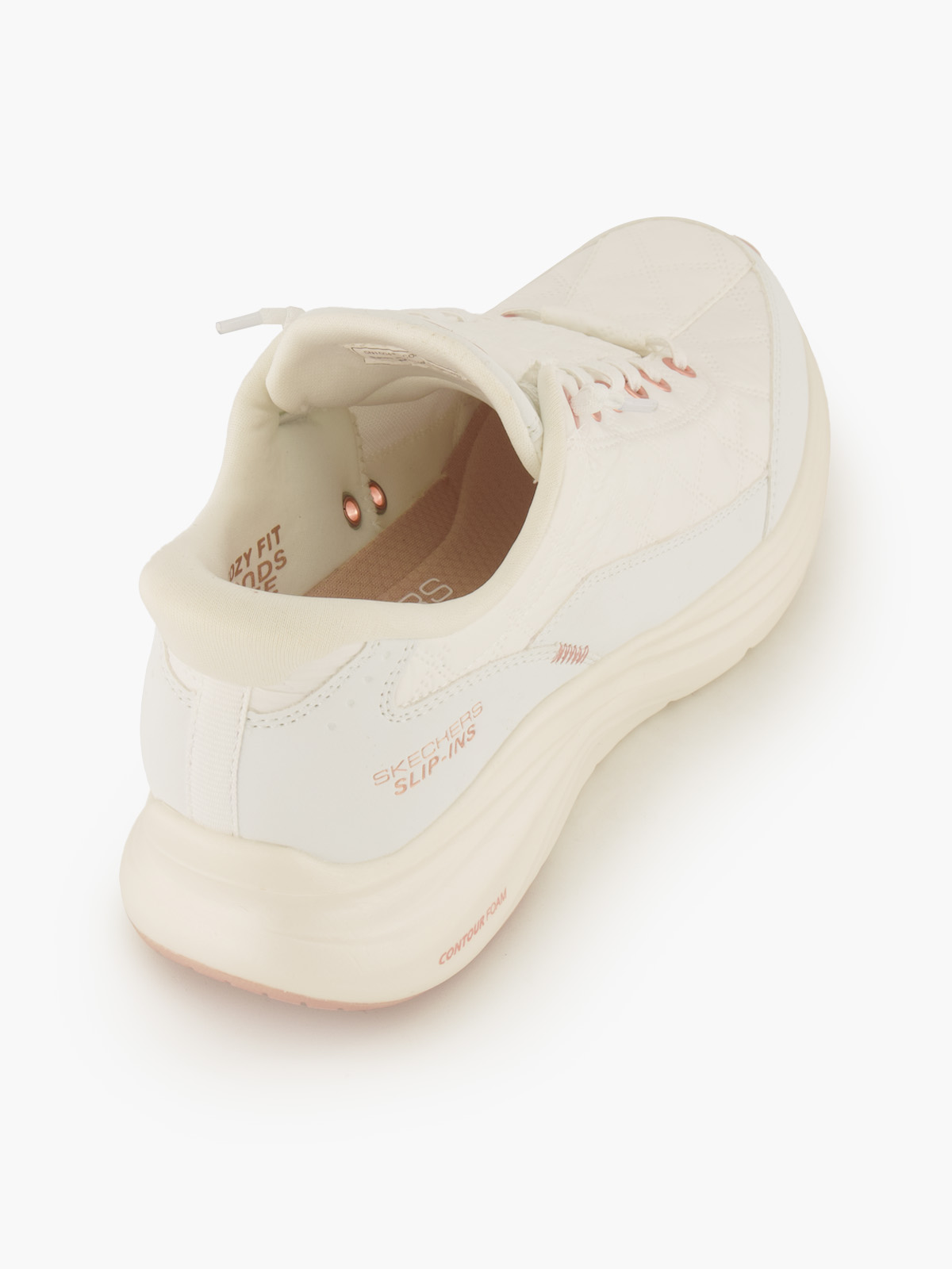 Skechers HANDS FREE SLIP-INS COZY FIT Slip-Ons – Weiss