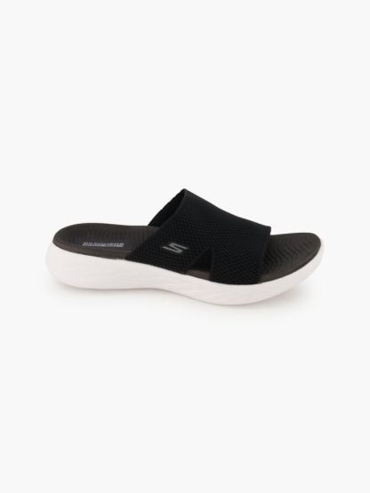 Skechers Slide – Schwarz