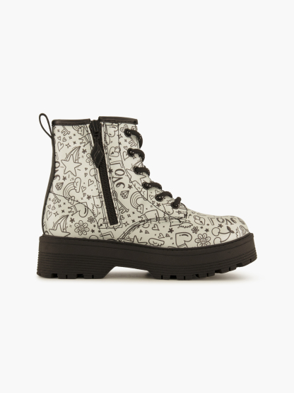 Skechers Schnürboots – Weiss