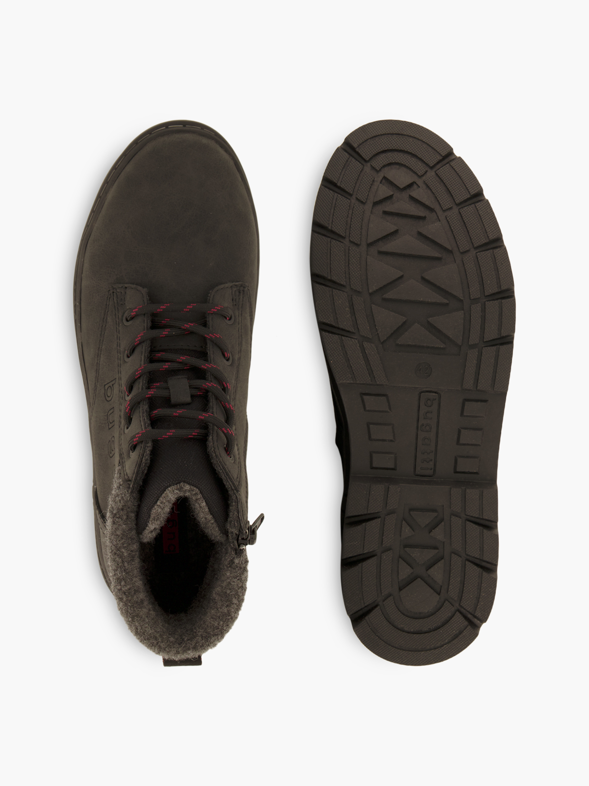 bugatti Schnürboots – Schwarz