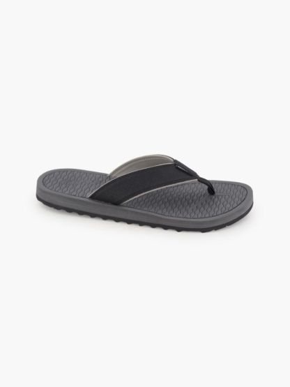 Skechers Pantoletten-Zehentrenner – Schwarz