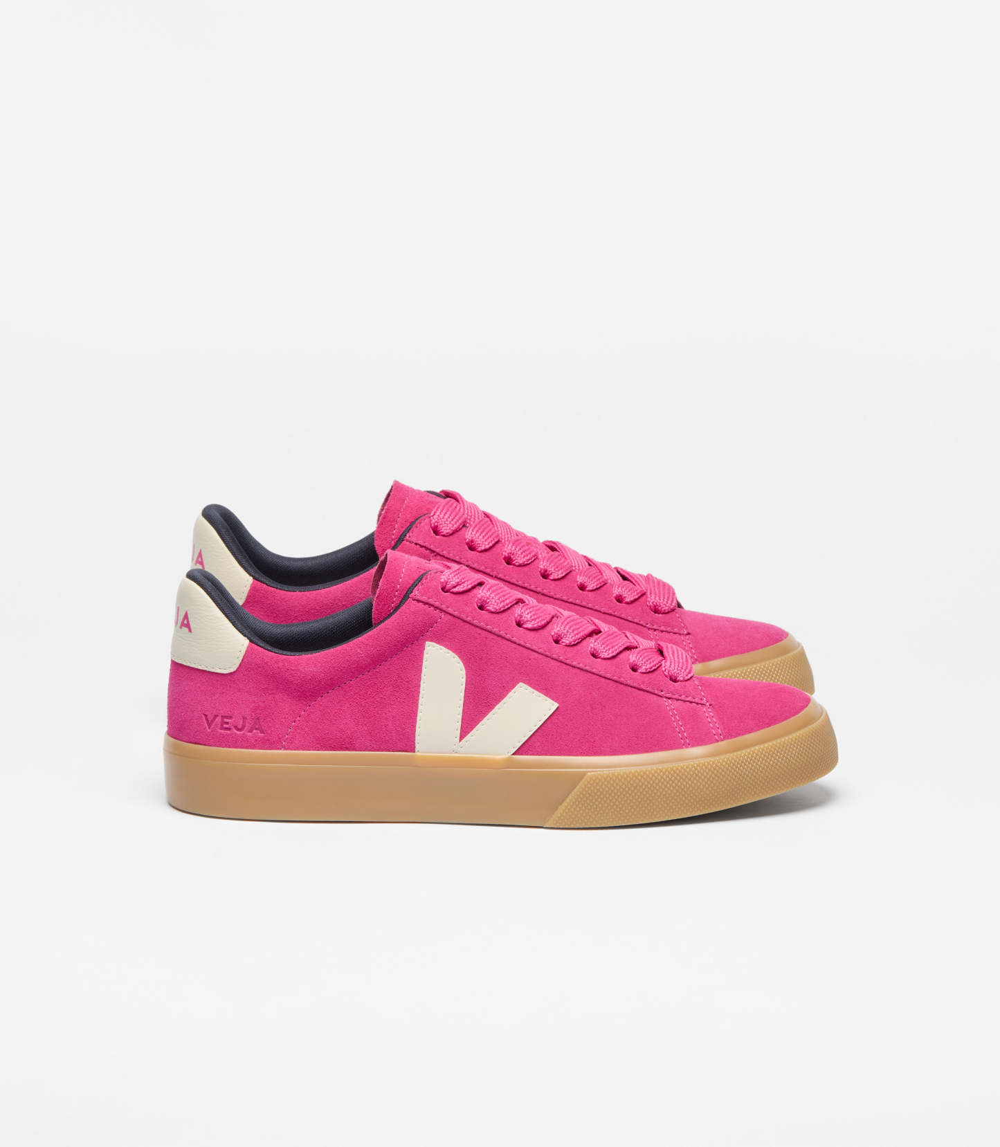 CAMPO BOLD SUEDE PINK PIERRE NATURAL