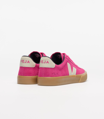 CAMPO BOLD SUEDE PINK PIERRE NATURAL