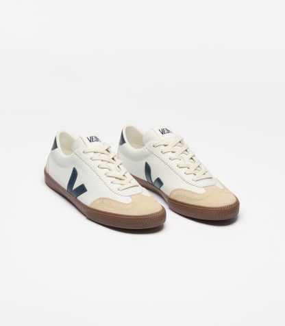 VOLLEY LEATHER WHITE NAUTICO BARK