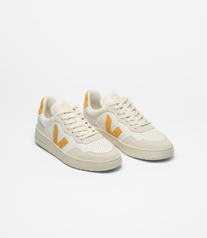 V-90 LEATHER WHITE SAFRAN