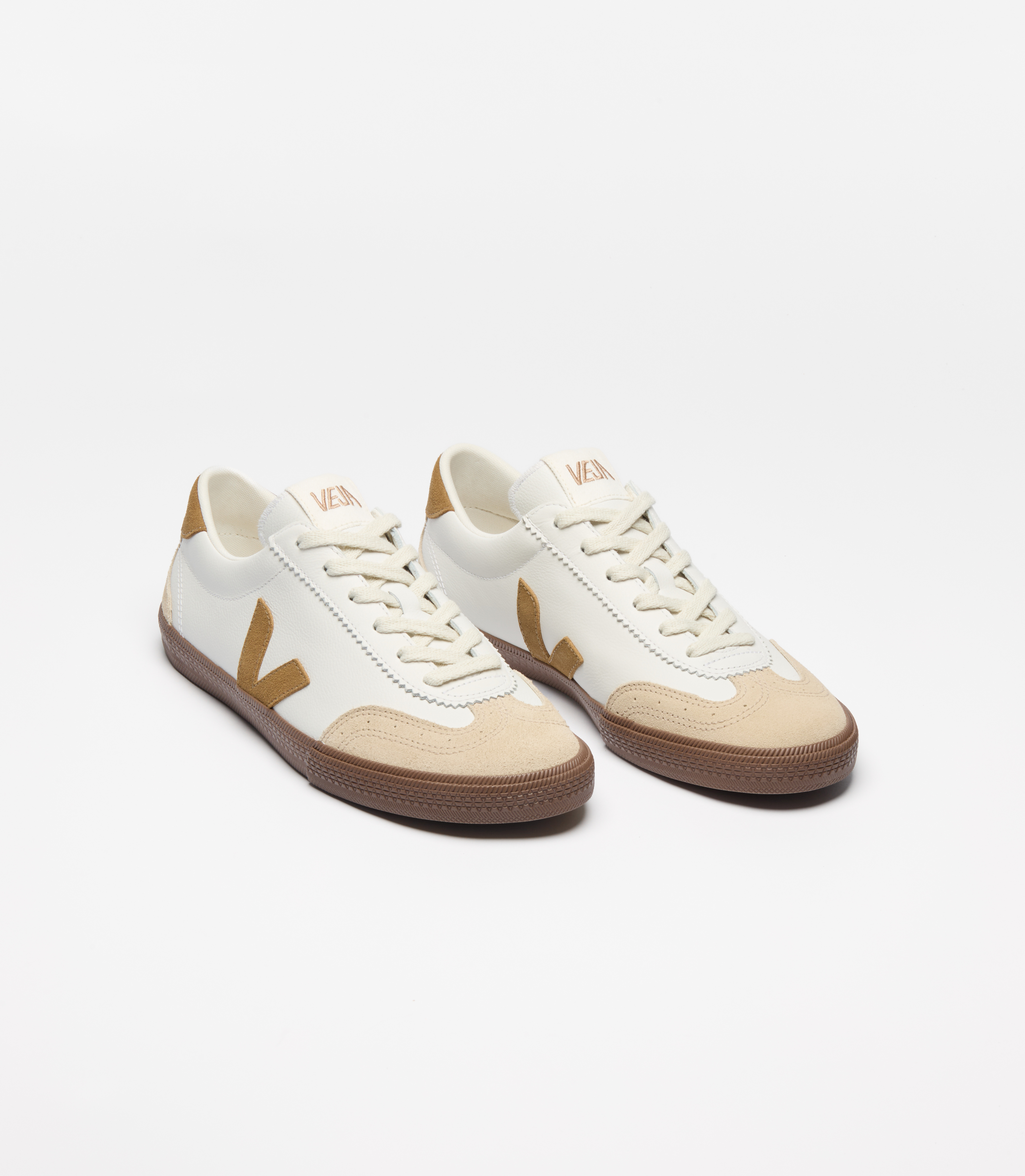 VOLLEY LEATHER WHITE TENT BARK