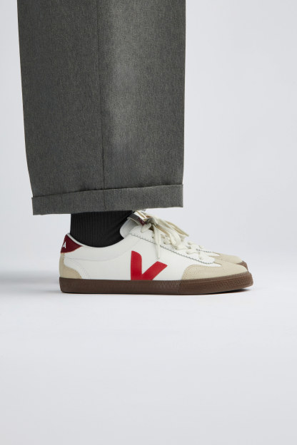 VOLLEY LEATHER WHITE PEKIN BARK