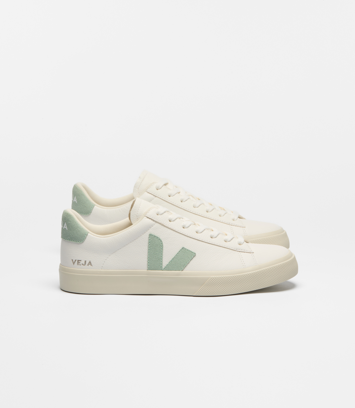 CAMPO LEATHER WHITE MATCHA