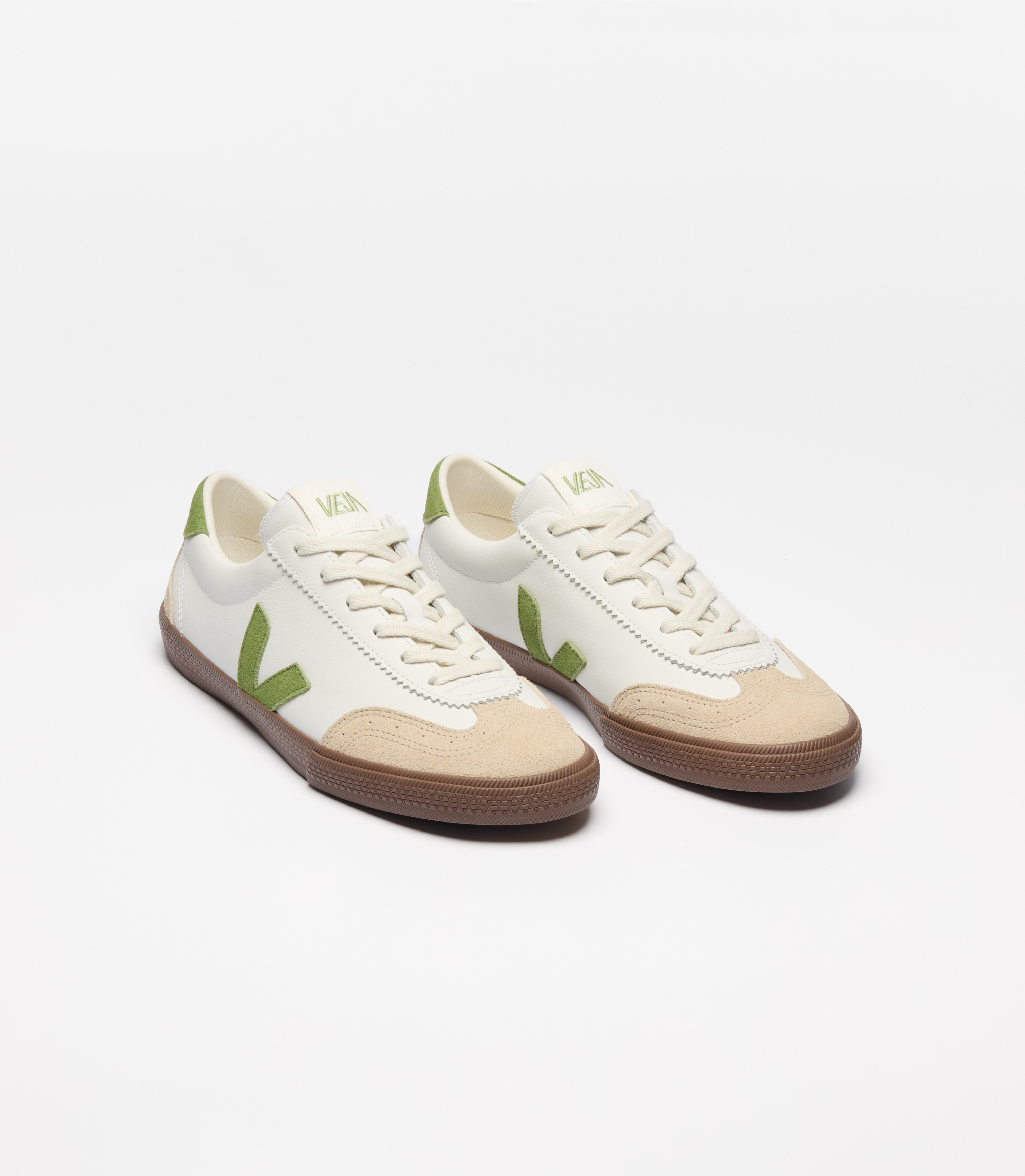 VOLLEY LEATHER WHITE KIWI BARK