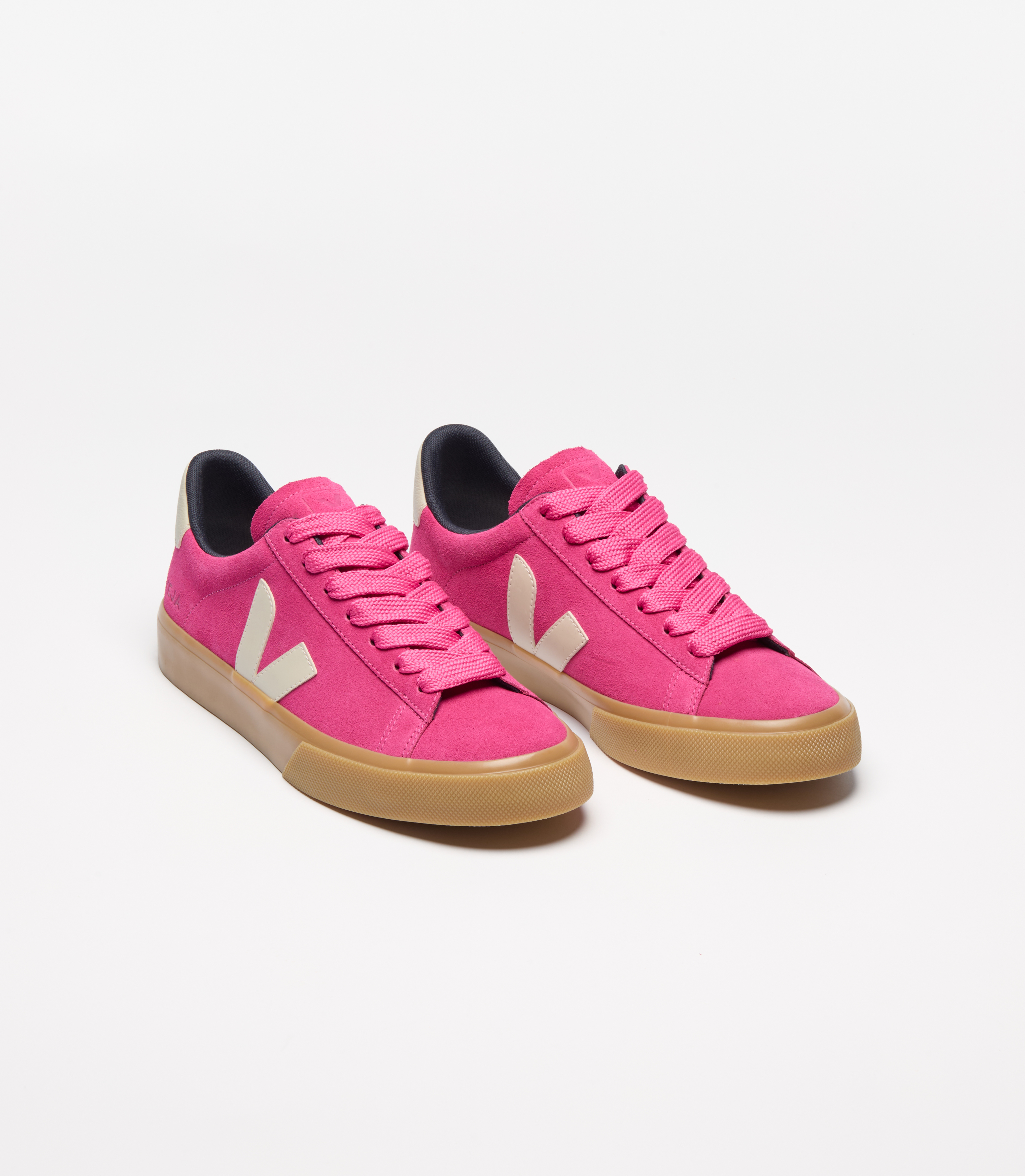 CAMPO BOLD SUEDE PINK PIERRE NATURAL