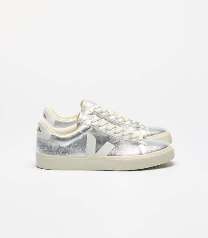 CAMPO LEATHER SILVER WHITE