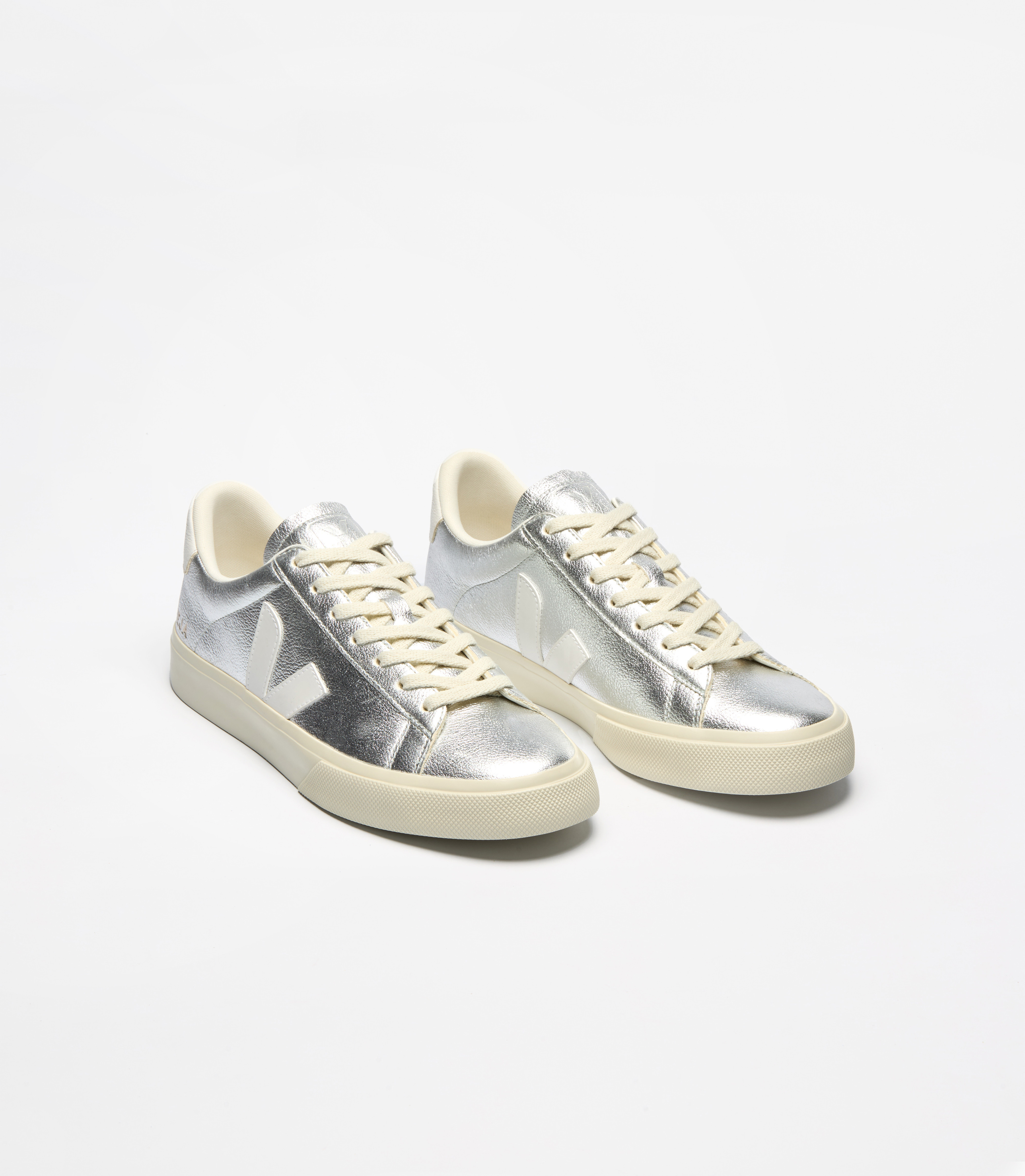 CAMPO LEATHER SILVER WHITE