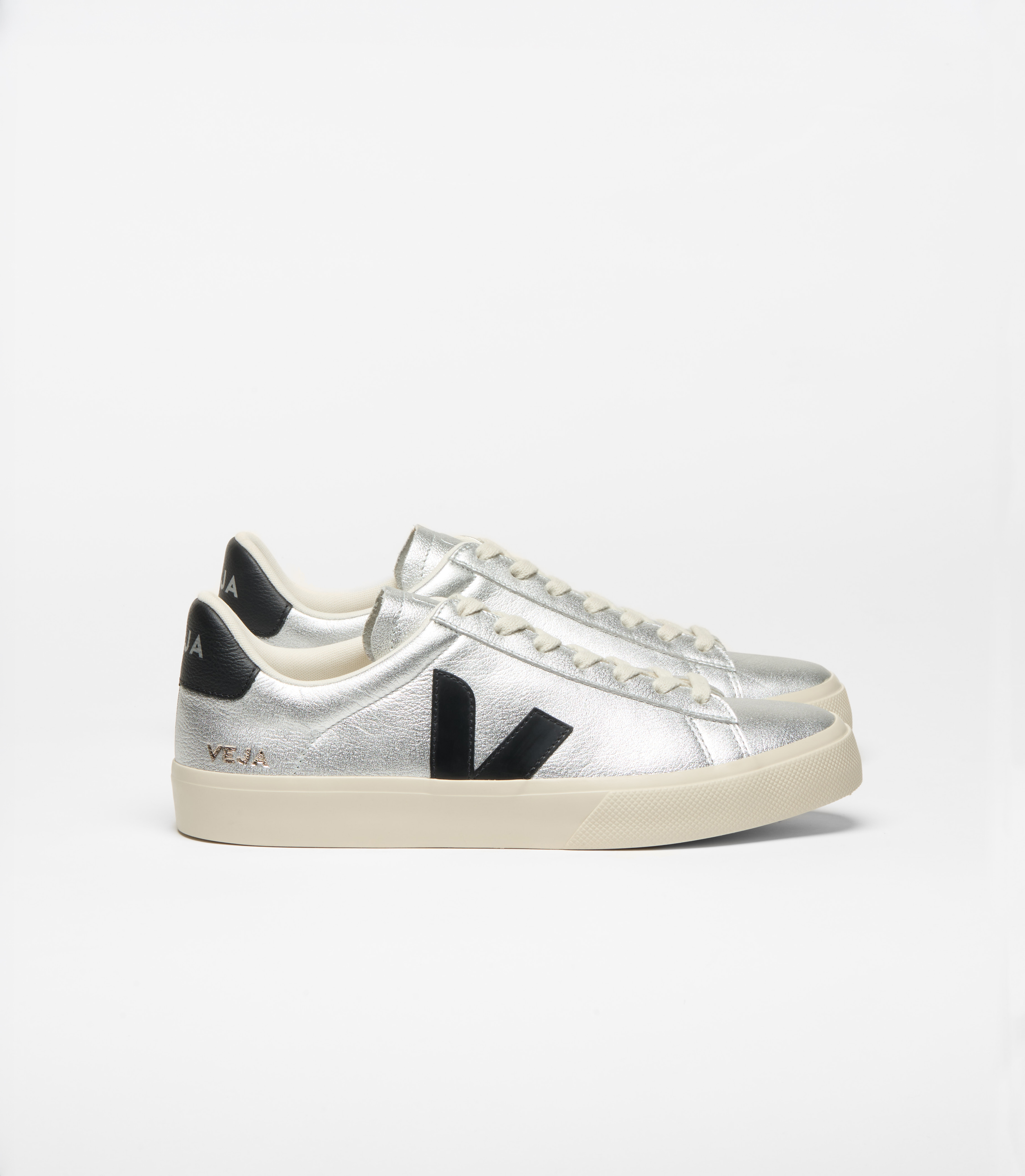 CAMPO LEATHER SILVER BLACK