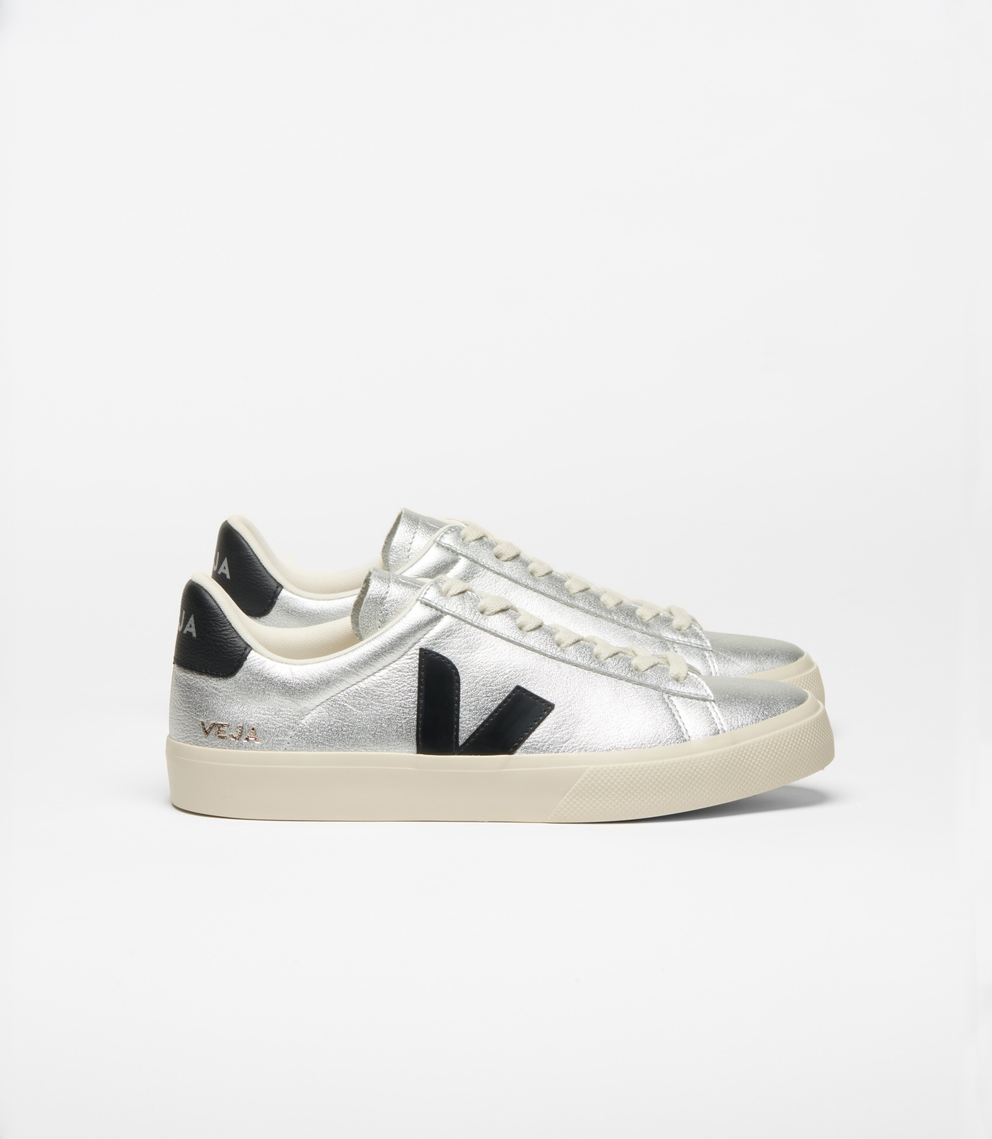 CAMPO LEATHER SILVER BLACK