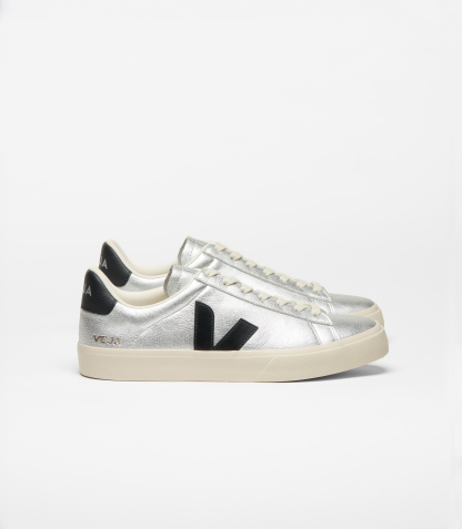 CAMPO LEATHER SILVER BLACK