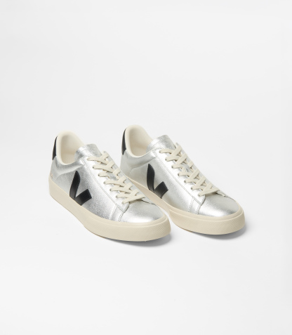 CAMPO LEATHER SILVER BLACK