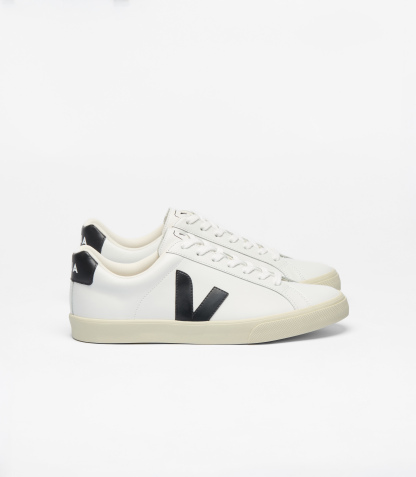 ESPLAR LEATHER WHITE BLACK