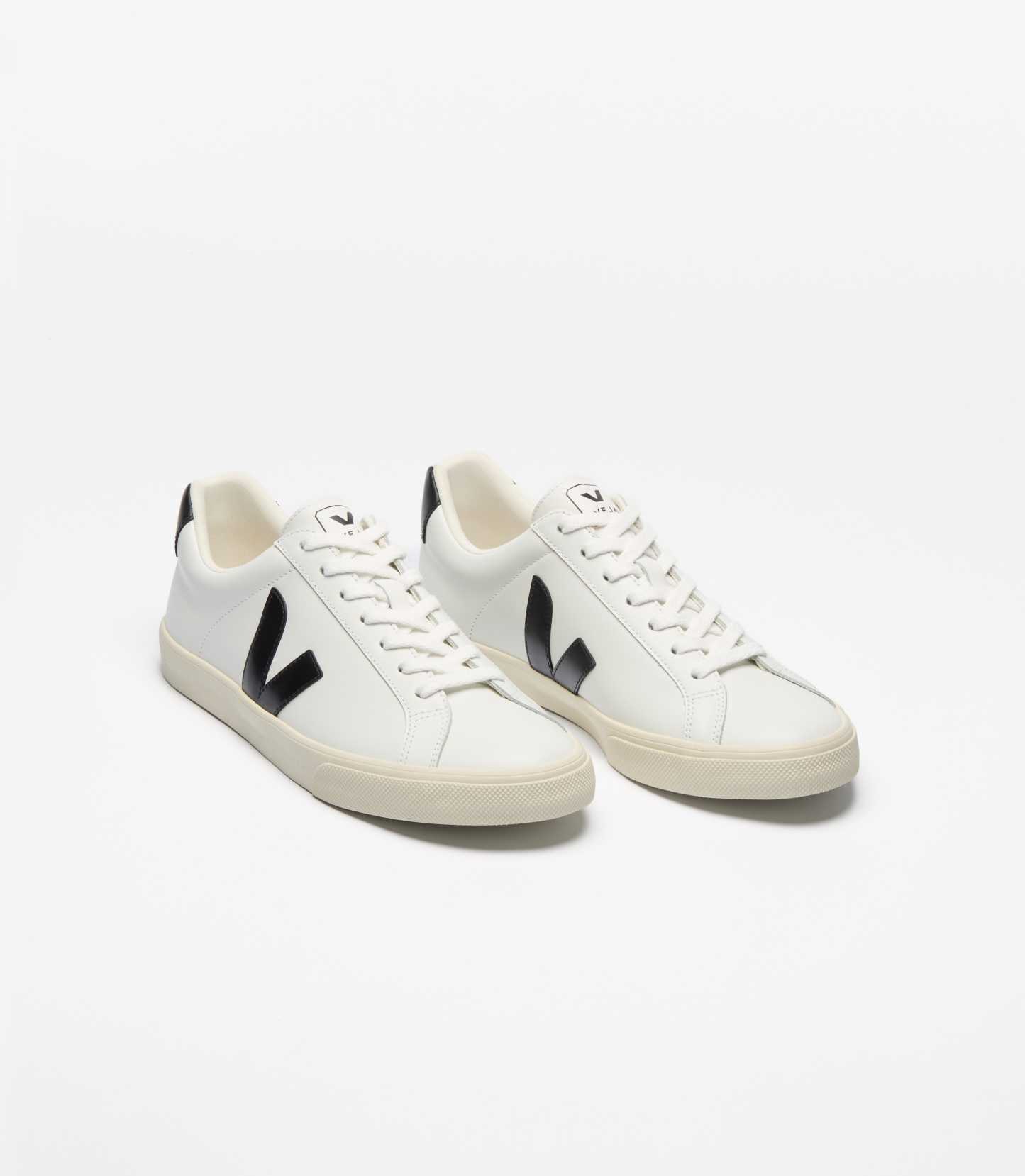 ESPLAR LEATHER WHITE BLACK