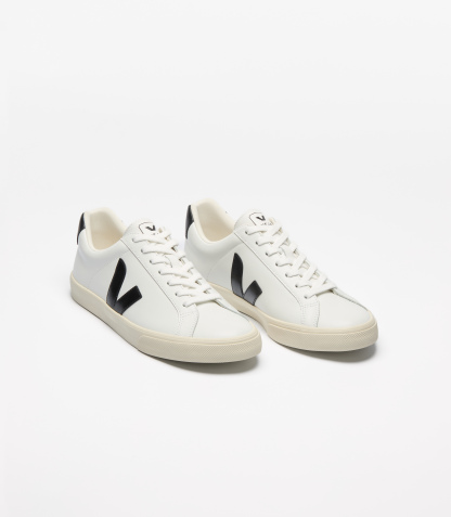 ESPLAR LEATHER WHITE BLACK