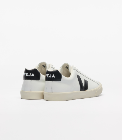 ESPLAR LEATHER WHITE BLACK