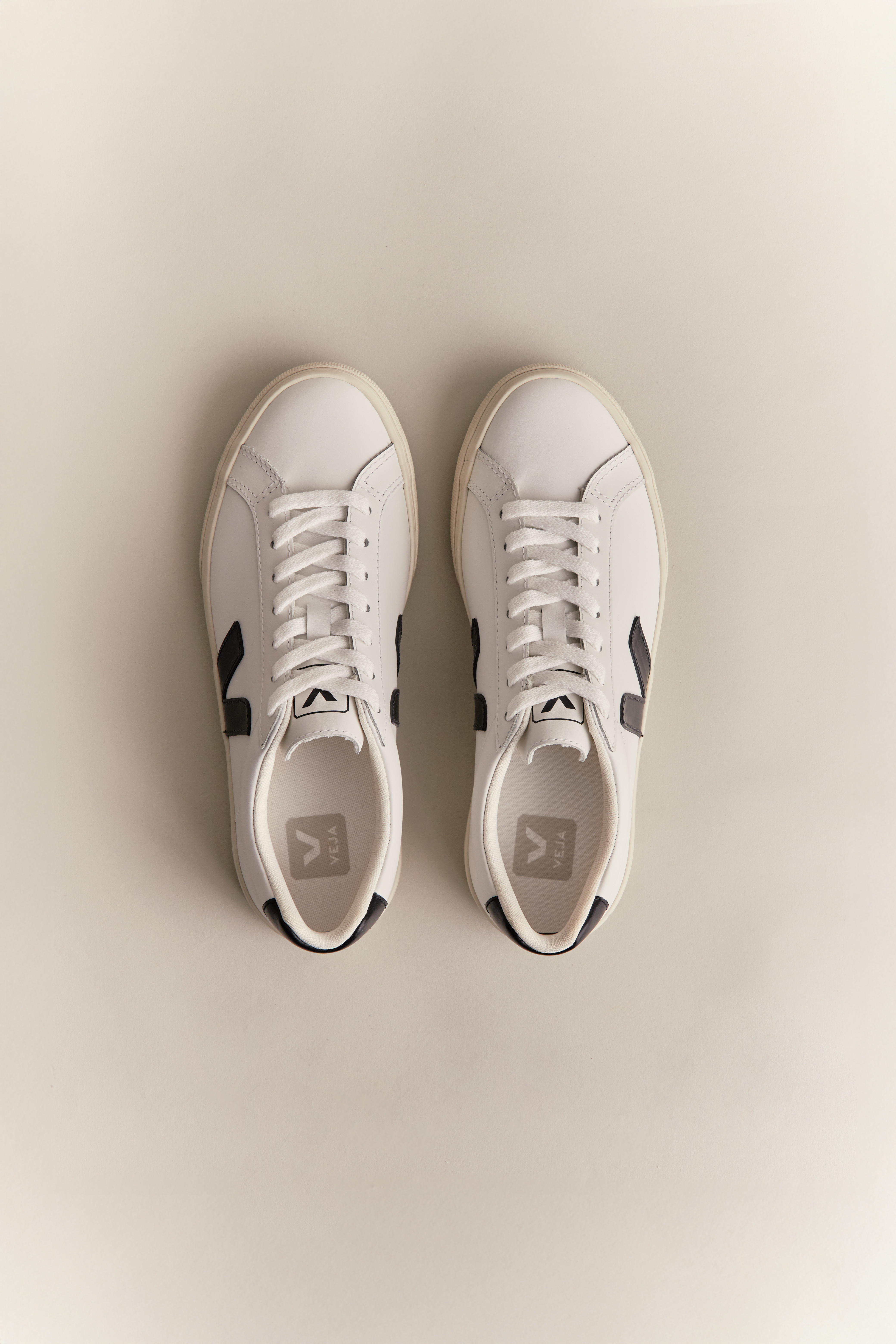 ESPLAR LEATHER WHITE BLACK
