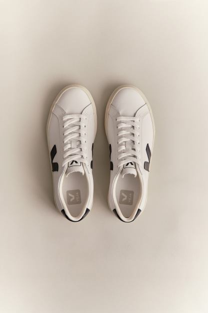 ESPLAR LEATHER WHITE BLACK