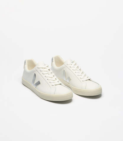 ESPLAR LEATHER WHITE SILVER