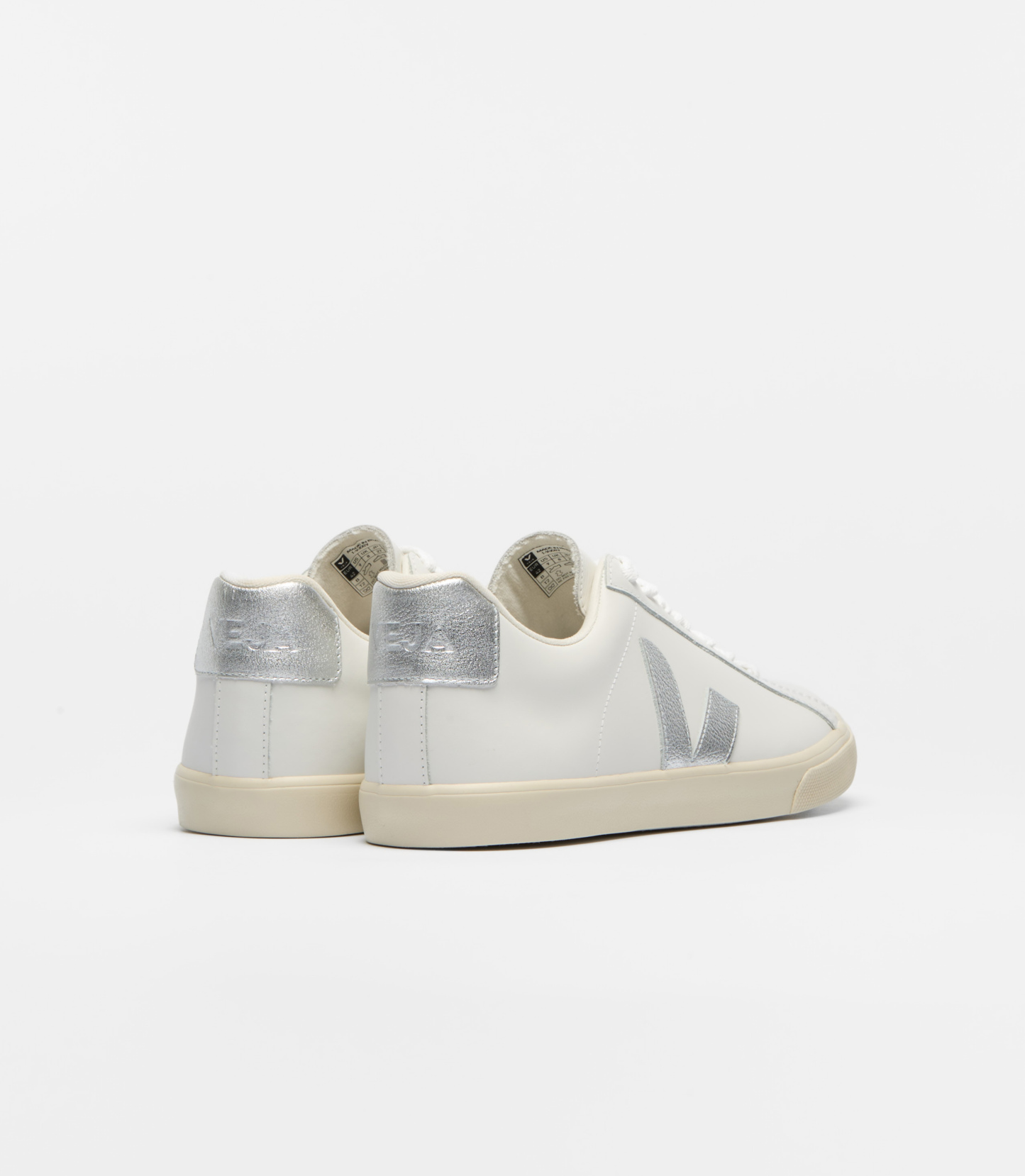 ESPLAR LEATHER WHITE SILVER
