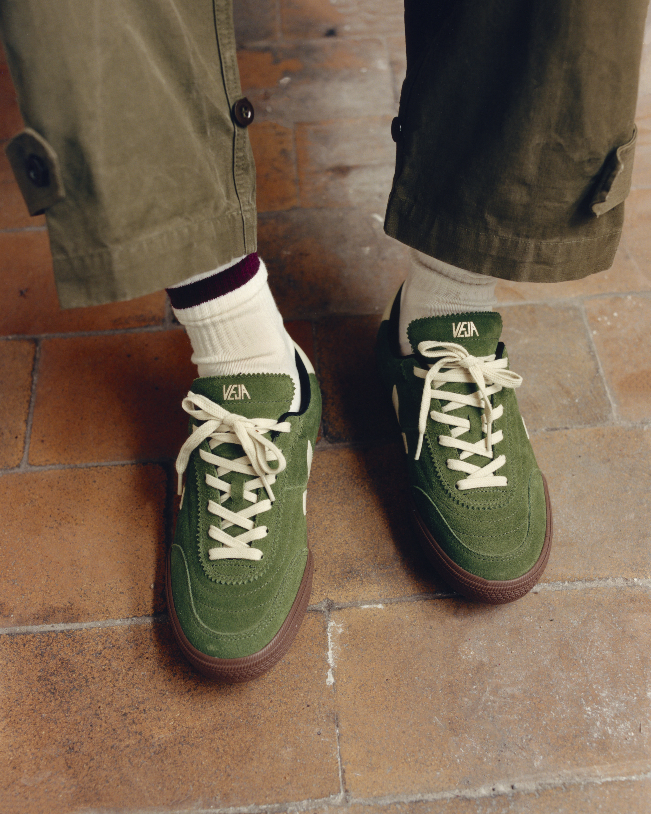 PANENKA SUEDE MILITAR PIERRE BARK