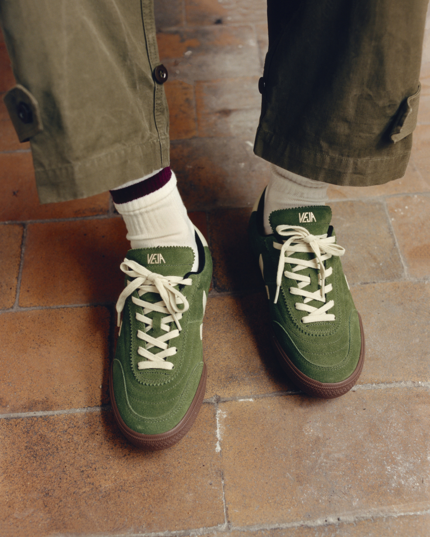PANENKA SUEDE MILITAR PIERRE BARK