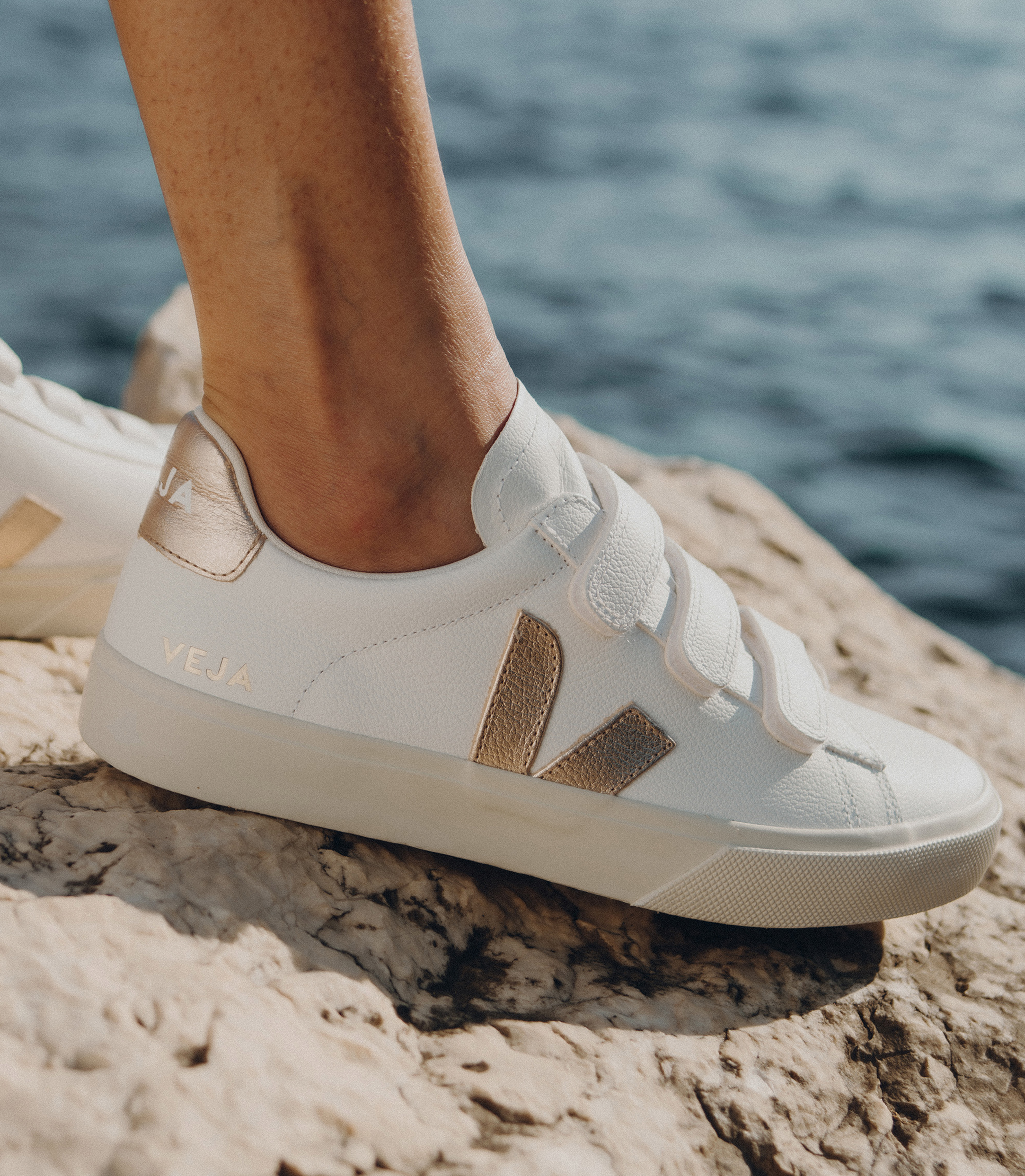 RECIFE LEATHER WHITE PLATINE