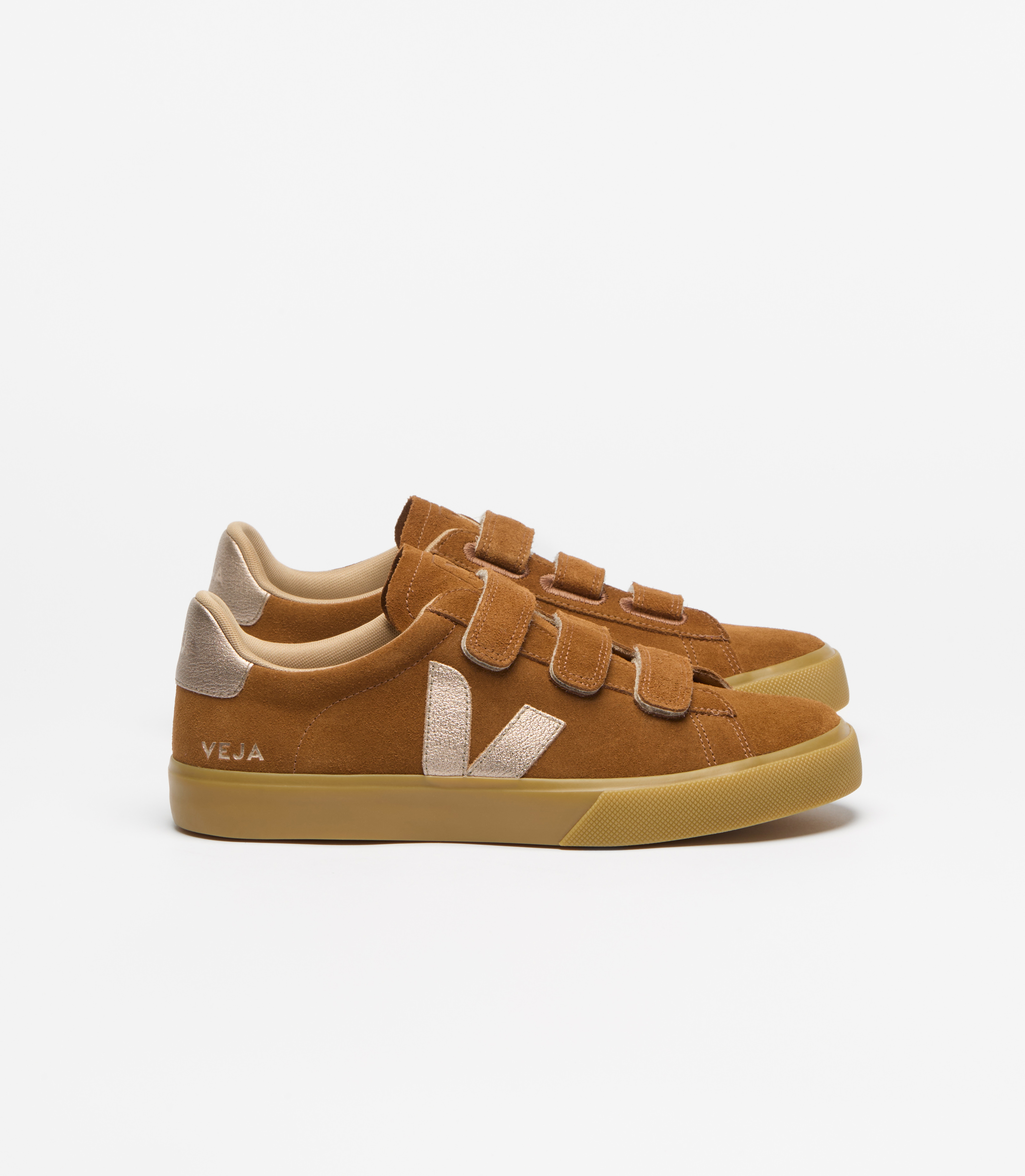 RECIFE SUEDE COGNAC BRONZE NATURAL