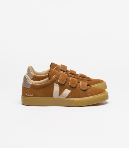 RECIFE SUEDE COGNAC BRONZE NATURAL