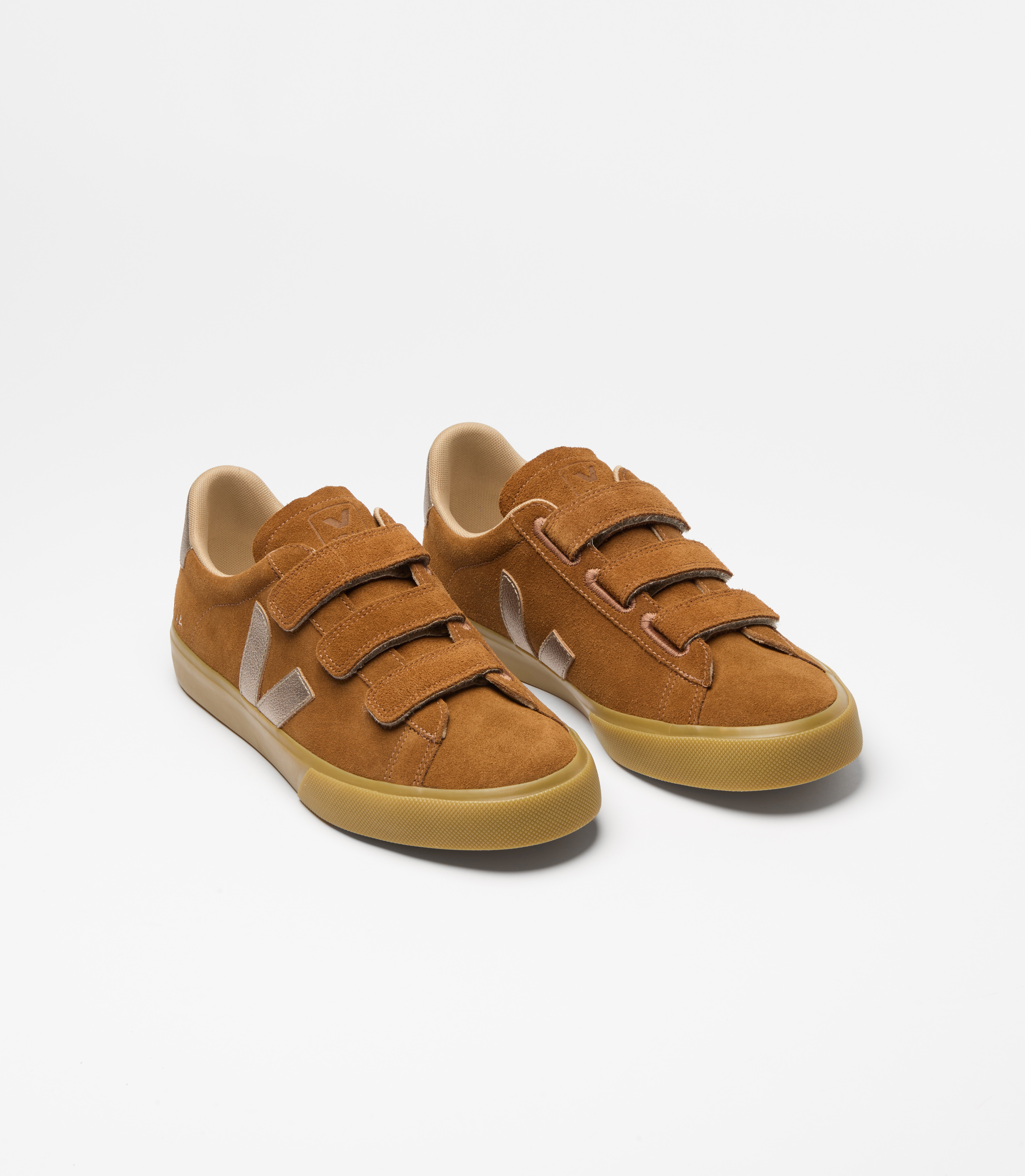 RECIFE SUEDE COGNAC BRONZE NATURAL